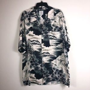 Tommy Bahama 100% silk button down shirt